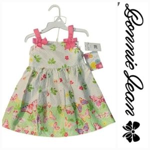 NWT Jessica Ann of Bonnie Jean 2 Pc Butterfly Sundress ~24M